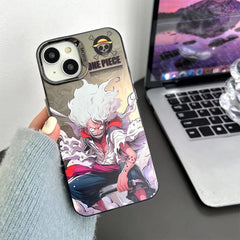 Anime One Piece: Luffy's Gear 5 Phone Case - Vers.10 (For iPhone)