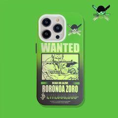 Anime One Piece: WANTED Phone Case - Vers.2 (For iPhone)