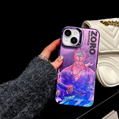Anime One Piece: Roronoa Zoro Phone Case - Vers.19 (For iPhone)