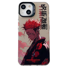 Anime Jujutsu Kaisen: Ryomen Sukuna Phone Case - Vers.28 (For iPhone)