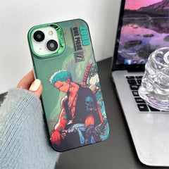 Anime One Piece: Roronoa Zoro Phone Case - Vers.17 (For iPhone)