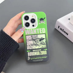 Anime One Piece: WANTED Phone Case - Vers.2 (For iPhone)