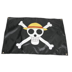 Anime One Piece: Straw Hat Pirate Trumpet Flag