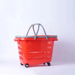 Plastic Handheld Shopping Basket – 30L Capacity