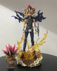Yu-Gi-Oh Duel Monsters Atem Yugi Muto Figure 27cm – Dual Head Anime Collectible Action Figure