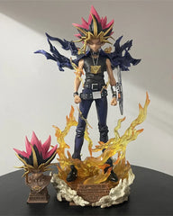 Yu-Gi-Oh Duel Monsters Atem Yugi Muto Figure 27cm – Dual Head Anime Collectible Action Figure