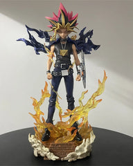 Yu-Gi-Oh Duel Monsters Atem Yugi Muto Figure 27cm – Dual Head Anime Collectible Action Figure