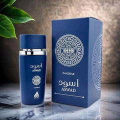 Aswad Zanzibar Eau de Parfum – 100ml Oriental Woody Perfume for Men