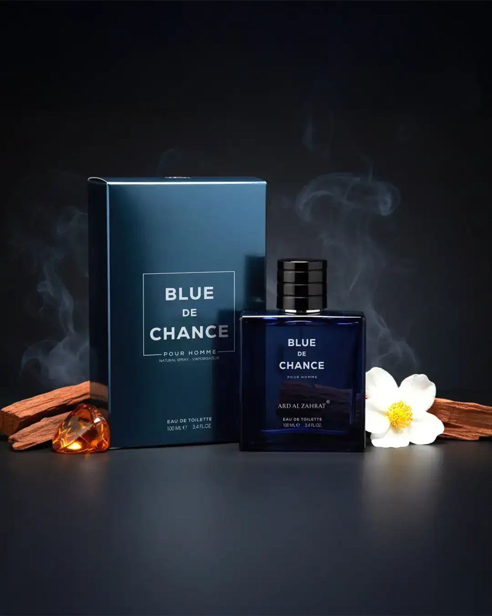 Blue de Chance Eau de Toilette – 100ml Men’s Fresh Woody Perfume Bottle