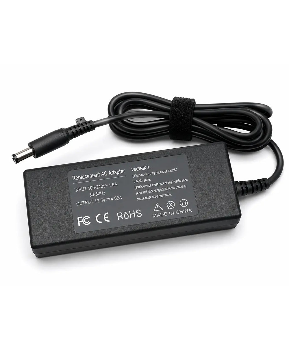 Dell 90W laptop charger 19.5V 4.62A big pin adapter for Inspiron Latitude Vostro