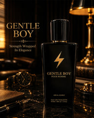 Luxury black men’s perfume bottle with gold accents, cinematic dark lighting, glossy reflections, premium masculine fragrance atmosphere and elegant high-end perfume photography for Shopify beauty branding._1