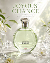 Joyous Chance Fresh Eau de Parfum 100ml green perfume bottle with pink box_1