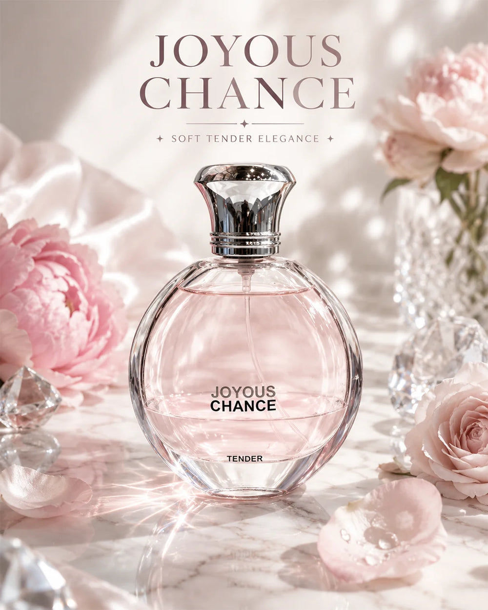 Joyous Chance Tender Eau de Parfum – 100ml Floral Women’s Perfume Bottle_1