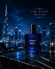 Joyous De Blue Eau de Parfum for Men – Fresh Woody Scent – 100ml