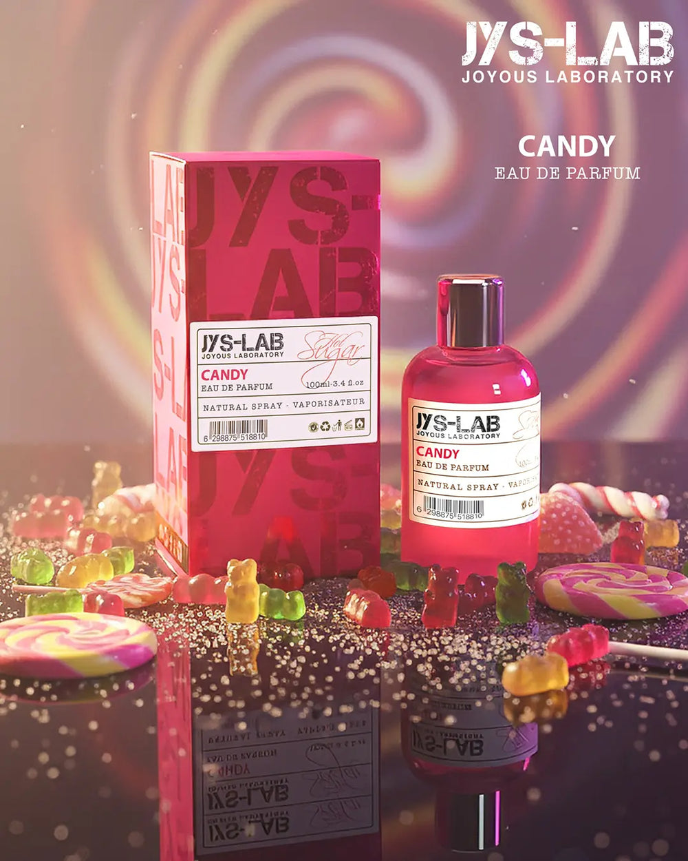 JYS-LAB Candy perfume 100ml – sweet candy scent – MMRK