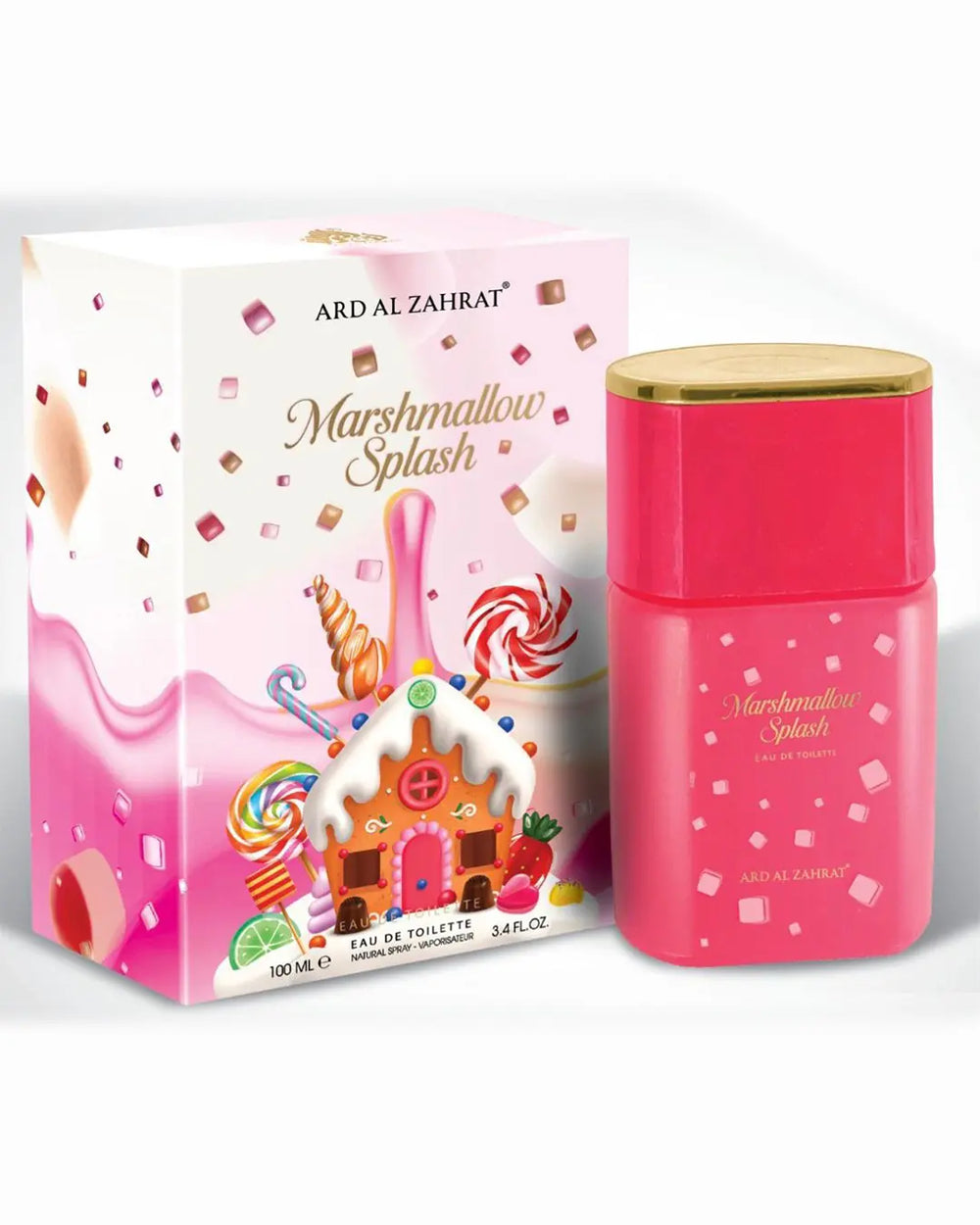 Marshmallow Splash Eau de Toilette Sweet Unisex Daily Perfume