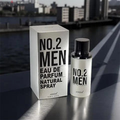 No.2 Men Eau de Parfum Natural Spray – 100ml Woody Citrus Perfume for Men