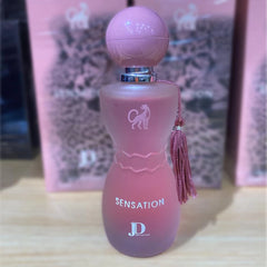 Sensation Eau de Parfum for Women – 100ml pink bottle with tassel cap