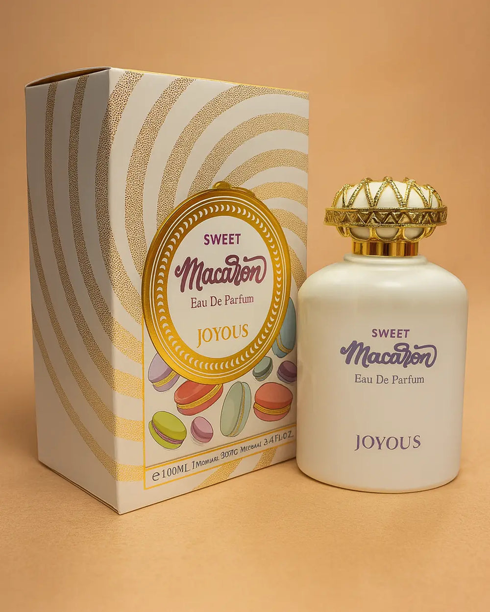 Sweet Macaron perfume bottle 100ml for women