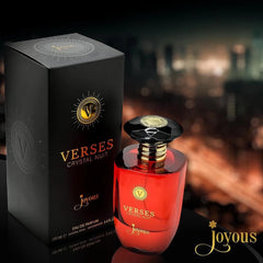 Verses Crystal Nuit Perfume Bottle and Box – Eau de Parfum 100ml Unisex