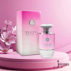 Verses Pink Crystal Perfume Bottle and Box – Eau de Parfum 100ml