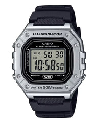 Casio W-218HM Digital Watch – 50M Water Resistant Retro Sports Design