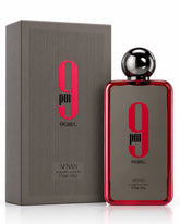 Afnan 9 PM Rebel Eau de Parfum 100ml with bottle and box