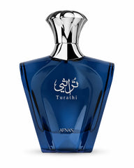 Afnan Turathi Blue Eau de Parfum 90ml front bottle view