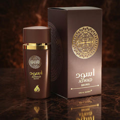 Aswad Brown Perfume Bottle 100ml – Luxury Oriental Eau de Parfum