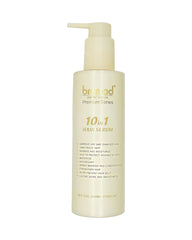 Bremod Performance Premium Series 10 in 1 Hair Cream Serum 210ml in a cream-colored pump bottle for smoother, softer-looking hair