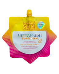 Hikari Skin Essentials UltraFresh Sunscreen SPF50 PA++++ Gel-Cream 50ml front pouch with lightweight daily sun protection formula