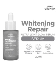 Luxe Organix Whitening Repair serum with 10% niacinamide tranexamic acid and Zinc PCA