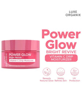Luxe Organix Power Glow Bright Revive Vitamin C Drip Moisturizer 50g