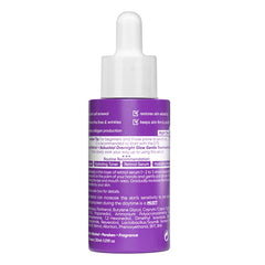 Luxe Organix Retinol Radiance Serum 30ml bottle back label and night routine directions