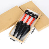 Naruto Kunai knife set 3pcs anime ninja cosplay collectible UAE