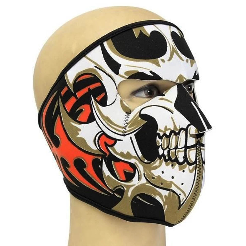 Halloween Skull Biker Mask 2
