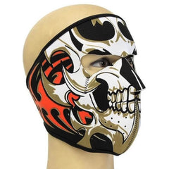 Halloween Skull Biker Mask 2