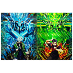 Anime Naruto 3D Poster (2 in 1) - Vers.1
