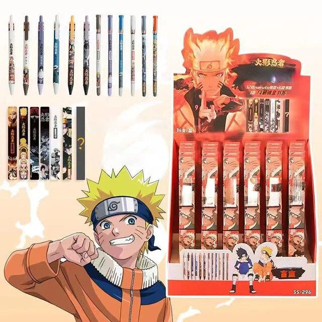 Anime Naruto Gel Pen Black (1pcs Only)
