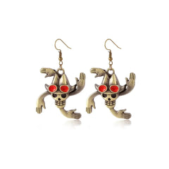 Franky Skull Earrings – One Piece Inspired