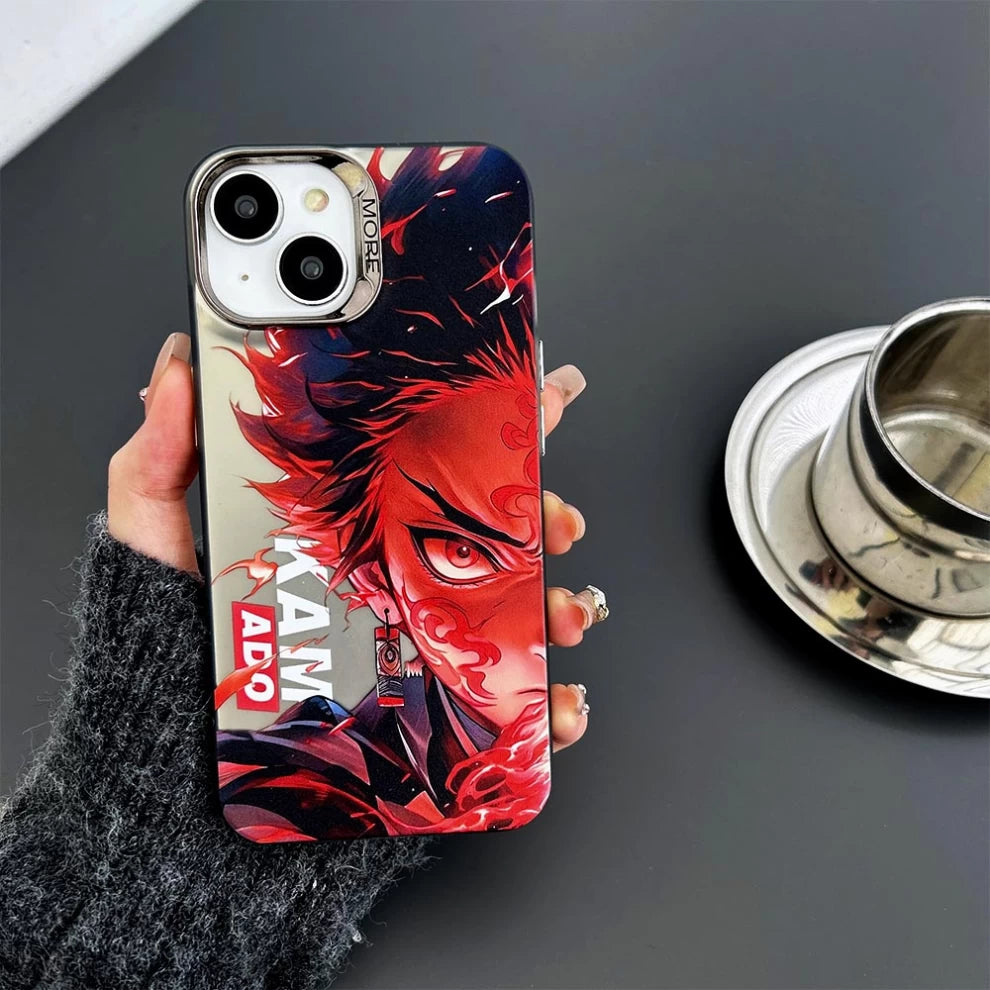 Anime Demon Slayer: Tanjiro Kamado Phone Case - (For iPhone) | MMRK UA MMRK UAE Anime Demon Slayer: Tanjiro Kamado Phone Case - (For iPhone) | MMRK UA MMRK UAE