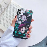 Anime Demon Slayer: Tanjiro Kamado & Nezuko Kamado Back Cover - Vers.05 (For iPhone XR, X-XS, X-XS Max)