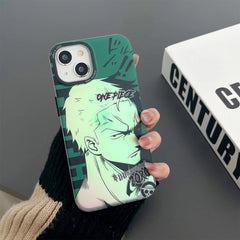 Anime One Piece: Roronoa Zoro Phone Case - Vers.5 (For iPhone)