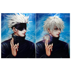 Anime Jujutsu Kaisen: Satoru Gojo 3D Poster (2 in 1) - Vers.2