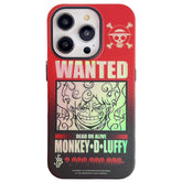 Anime One Piece: WANTED Phone Case - Vers.3 (For iPhone)
