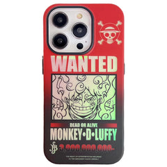 Anime One Piece: WANTED Phone Case - Vers.3 (For iPhone)
