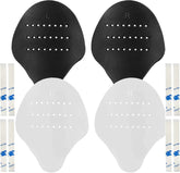 Shoes Crease Protectors Set – Black & White – Anti-Wrinkle Soft Foam Inserts (2 Pcs Left/Right)