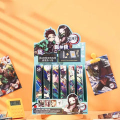 Anime Demon Slayer Gel Pen Cute 0.5mm black Ink Signature Pens Promotional Gift Office School Supplies 02 (1pcs Only)