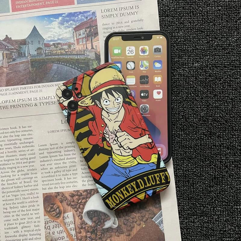 Anime One Piece: Monkey D. Luffy Back Cover - Vers.04 (For iPhone XR, X-XS, X-XS Max)