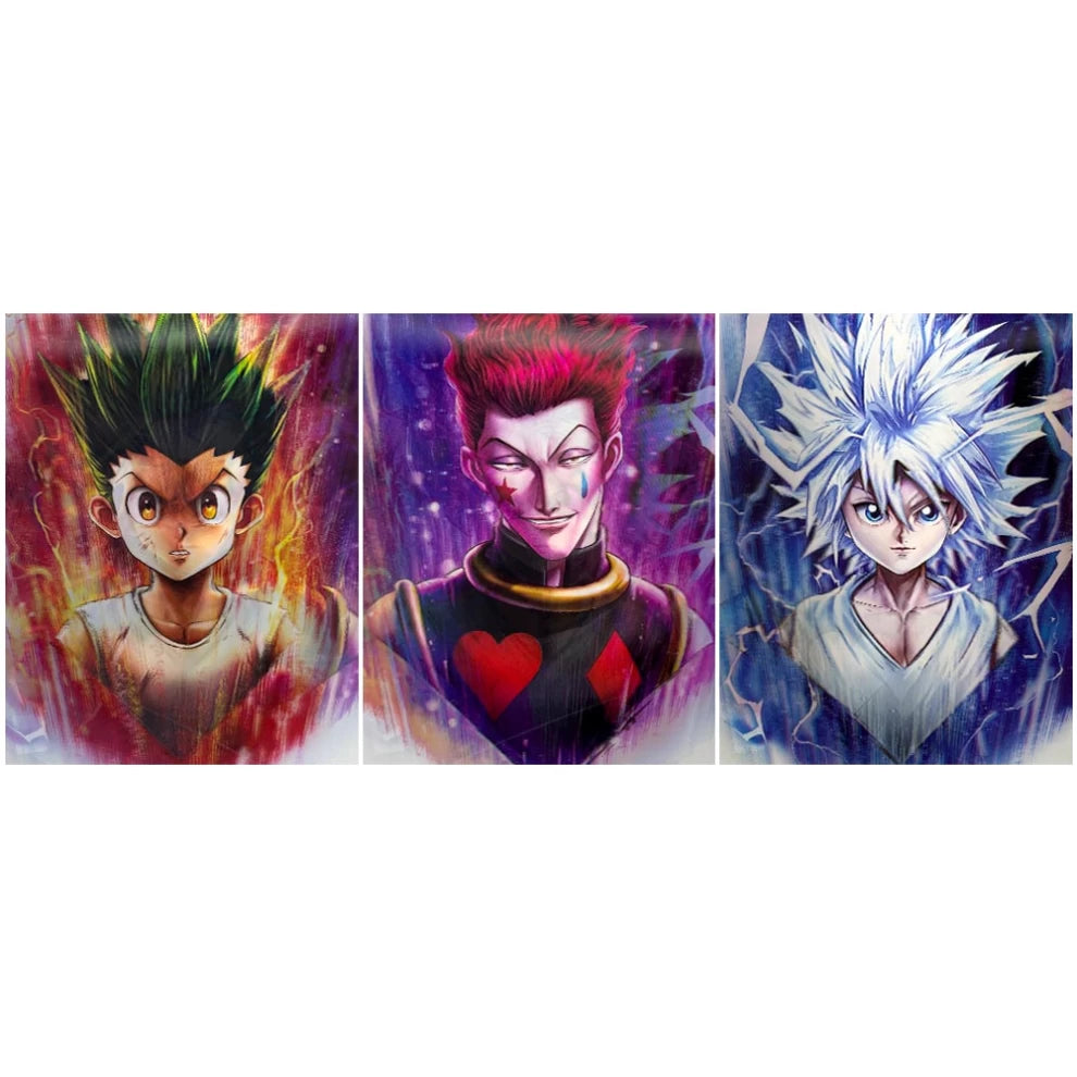 Anime Hunter X Hunter 3D Poster (3 in 1) - Vers.4